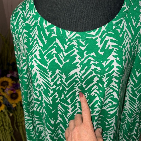 VTG 1970’s DVF • Diane Von Furstenberg • Long Sleeve Maxi T-Shirt Dress - Picture 14 of 15